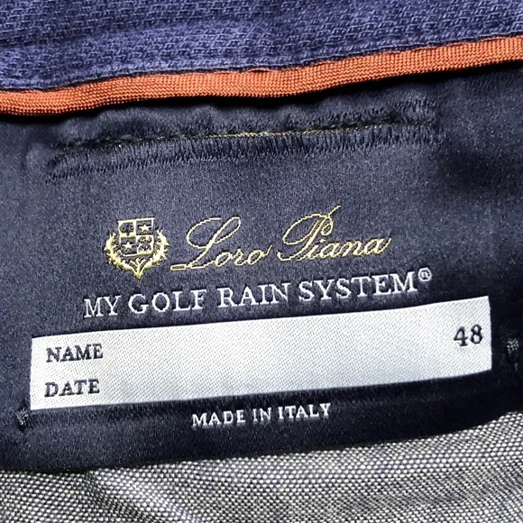 Loro Piana Golf Rain System Shorts